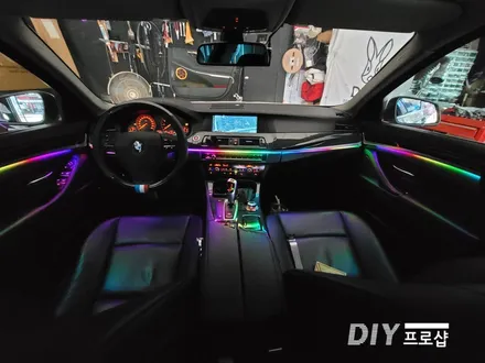 BMW F10 520D 레인보우 엠비언트 라이트 무드등 실내튜닝 실내조명등 / 대구 남산동
