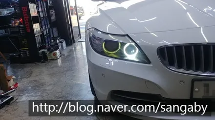 BMW Z4 LED 엔젤아이 링마커 HID 색상변경 (대구) / 대구 남산동