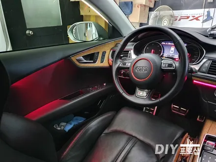 아우디 A7 엠비언트 라이트 무드등 RGB 가변 실내무드조명 DIY 프로샵 대구 경북 부산 경남 울산 / 대구 남산동