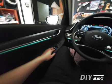 더뉴 그랜저 실내무드조명 순정연동 RGB 무드등 엠비언트 라이트 풋등 대구 경북 울산 경남 / 대구 남산동