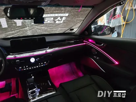 K9 실내 튜닝의 끝판왕!! 엠비언트 라이트 무드등 풋등 시공 대구 다이프로샵 부산 울산 대전 경북 경남 / 대구 남산동