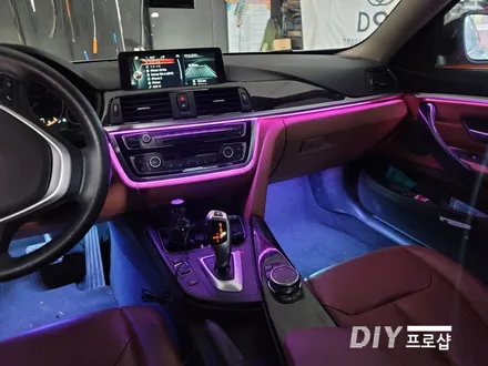 BMW F32 420D 엠비언트 라이트 무드등 풋등 시공 대구 다이프로샵 울산 대전 경북 경남 부산 / 대구 남산동