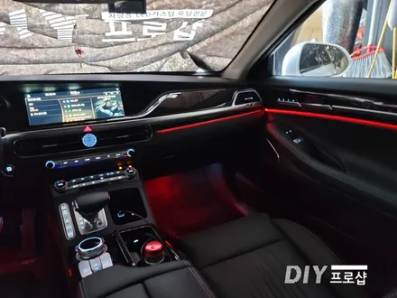 제네시스 G90 순정연동 DMX엠비언트 라이트 무드등 풋등 시공 대구 다이프로샵 경남 부산 울산 대전 경북 / 대구 남산동