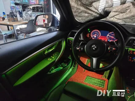 BMW F30 320D DMX엠비언트 라이트 무드등 풋등 시공 대구 다이프로샵 겅북 경남 부산 울산 대전 / 대구 남산동