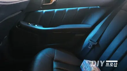 벤츠 E클래스 W212 E300 엠비언트 라이트 무드등 광량업그레이드  RGB 풋등 시공 대구 다이프로샵 KC인증( 대구 부산 포천 광주 남양주 용인 거제) / 대구 남산동