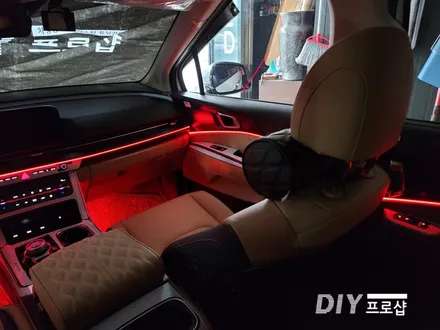 신형 카니발 엠비언트 라이트 무드등 풋등 시공 대구 다이프로샵 / 대구 남산동