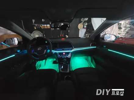 아반떼 AD 엠비언트 라이트 무드등 풋등 시공 대구 다이프로샵 부산 울산 대전 경북 경남 / 대구 남산동