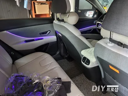 아반떼CN7 순정연동 DMX엠비언트 라이트 무드등 시공 대구 다이프로샵 대전 경북 경남 부산 울산 / 대구 남산동