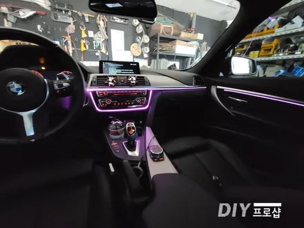 BMW F30 320D 엠비언트 라이트 무드등 시공 대구 다이프로샵 경북 경남 부산 울산 / 대구 남산동