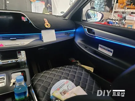 더뉴 그랜저 실내 튜닝의 꽃 엠비언트 라이트 무드등 시공 대구 다이프로샵 부산 울산 대전 경북 경남 / 대구 남산동