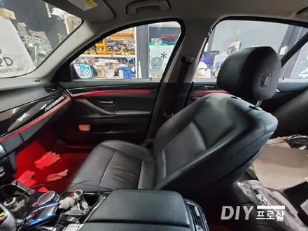 BMW F10 520D DMX엠비언트 라이트 무드등 풋등 시공 대구 다이프로샵 부산 울산 대전 경북 경남 / 대구 남산동