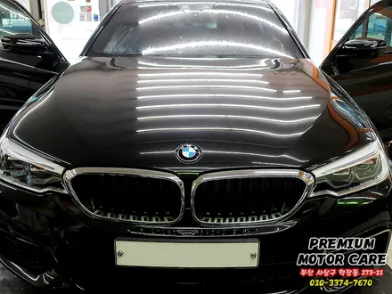부산 사상 전면썬팅 재시공 BMW520d / 부산 사상구
