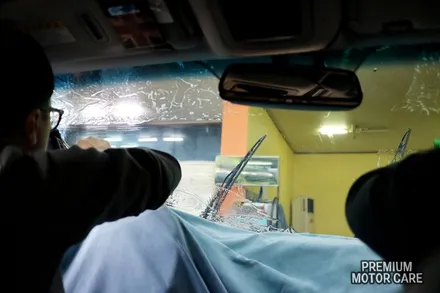 부산 사상 열차단썬팅 오피러스 전면 썬팅 재시공 / 부산 사상구
