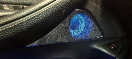 BMW 회오리 트위터 AVI BM-100센터스피커장착 / 부산 사상구