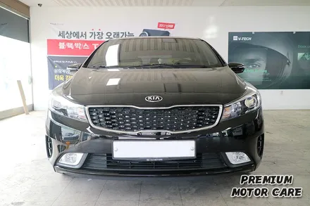 부산썬팅 K3 전면썬팅 재시공 / 부산 사상구
