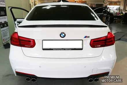 BMW F30전용 가변엠비언트+블루몰딩 부산 수입차 드레스업 튜닝 모터케어 / 부산 사상구