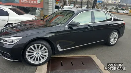 BMW 730d 솔라가드 새턴썬팅. 부산 사상 수입차 썬팅. 모터케어 / 부산 사상구