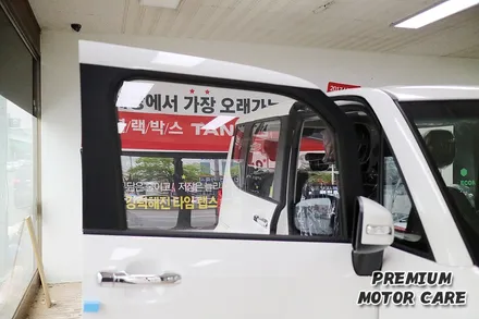 부산신차썬팅 레이 솔라가드 크리스탈 열차단썬팅으로 새단장했어요 / 부산 사상구