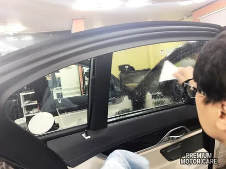 BMW 730d 솔라가드 새턴썬팅. 부산 사상 수입차 썬팅. 모터케어 / 부산 사상구