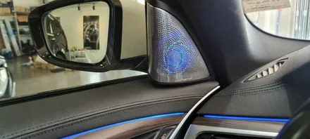BMW 회오리 트위터 AVI BM-100센터스피커장착 / 부산 사상구