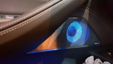 BMW 회오리엠비언트 트위터 부산모터케어 장착 / 부산 사상구