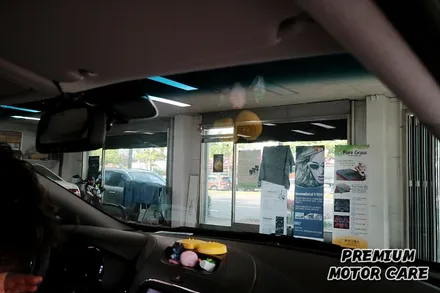 부산썬팅 K3 전면썬팅 재시공 / 부산 사상구
