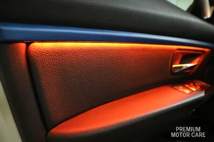 BMW F30전용 가변엠비언트+블루몰딩 부산 수입차 드레스업 튜닝 모터케어 / 부산 사상구