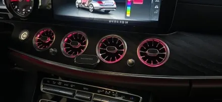대구 벤츠 송풍구엠비언트 W213 E클래스 터빈 송풍구 튜닝으로 실내 감성 마력 업그레이드!