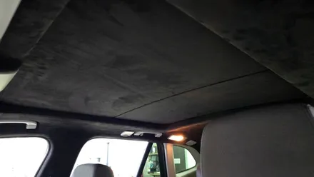 대구 수입차 천장 처짐 수리 BMW X1 썬루프 커버 및 천장 전체 스웨이드 시공으로 해결!