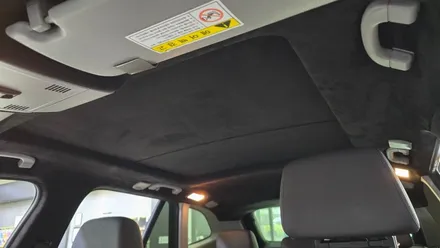 대구 수입차 천장 처짐 수리 BMW X1 썬루프 커버 및 천장 전체 스웨이드 시공으로 해결!