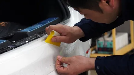 대구카오디오 벤츠 GLC 300 신차검수 및 글라루스 스페셜 열차단썬팅 인스톨 핸즈카오디오