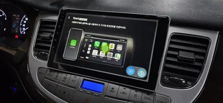 대구안드로이드올인원 제네시스BH 카플레이 & 안드로이드 오토 9인치 장착!
