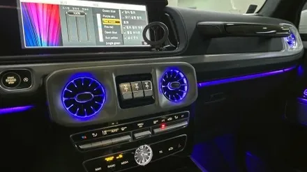 대구 벤츠 G바겐 63AMG 엠비언트 터빈 송풍구 순정 연동으로 실내 감성 업그레이드!