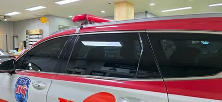 대구썬팅 싼타페TM 높은 열차단썬팅 글라루스 스페셜 시공!
