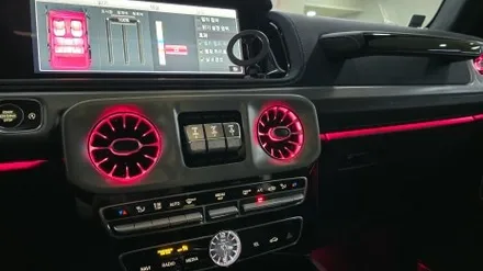 대구 벤츠 G바겐 63AMG 엠비언트 터빈 송풍구 순정 연동으로 실내 감성 업그레이드!