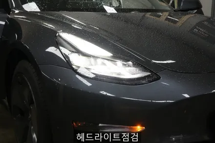 [대구썬팅] 대구 테슬라모델3 신차검수 및 글라루스 에디션R 반사필름 시공.