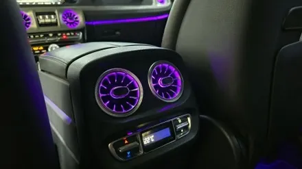 대구 벤츠 G바겐 63AMG 엠비언트 터빈 송풍구 순정 연동으로 실내 감성 업그레이드!