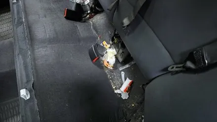 대구 수입차 천장 처짐 수리 BMW X1 썬루프 커버 및 천장 전체 스웨이드 시공으로 해결!
