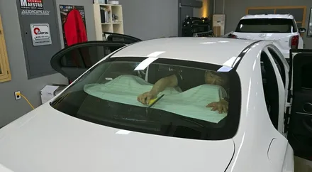 대구썬팅 벤츠 E220D W213 뒷유리 후면열선 열차단썬팅 글라루스 콜렉션 시공!