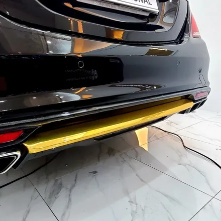 광주랩핑 / 벤츠 - S63 AMG 부분랩핑 시공 / 광주랩핑/ 광주전체랩핑/ 광주데칼/ 광주서구랩핑/ 광주크롬죽이기 / 광주 서구 치평동