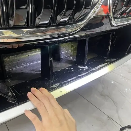 문짝에 스마트폰은 왜 달았어? MZ 회장님을 위한 BMW 7시리즈 광주PPF 시공기 / 광주 서구 치평동