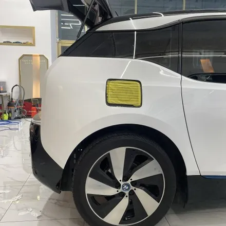 중고 전기차를 새 차로 만들어보자 광주 랩핑 듀오톤 시 공기 BMW i3 sol / 광주 서구 치평동