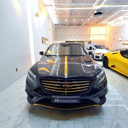광주랩핑 / 벤츠 - S63 AMG 부분랩핑 시공 / 광주랩핑/ 광주전체랩핑/ 광주데칼/ 광주서구랩핑/ 광주크롬죽이기 / 광주 서구 치평동