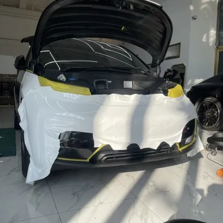 중고 전기차를 새 차로 만들어보자 광주 랩핑 듀오톤 시 공기 BMW i3 sol / 광주 서구 치평동