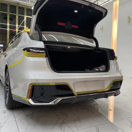 문짝에 스마트폰은 왜 달았어? MZ 회장님을 위한 BMW 7시리즈 광주PPF 시공기 / 광주 서구 치평동