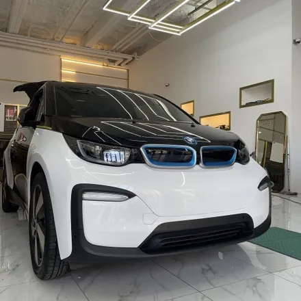중고 전기차를 새 차로 만들어보자 광주 랩핑 듀오톤 시 공기 BMW i3 sol / 광주 서구 치평동