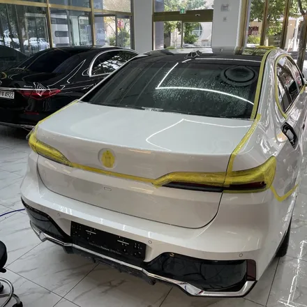 문짝에 스마트폰은 왜 달았어? MZ 회장님을 위한 BMW 7시리즈 광주PPF 시공기 / 광주 서구 치평동