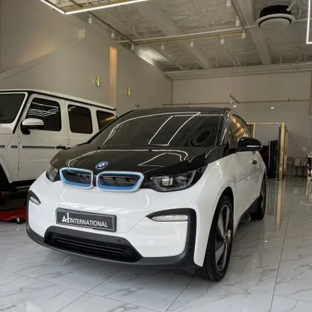 중고 전기차를 새 차로 만들어보자 광주 랩핑 듀오톤 시 공기 BMW i3 sol / 광주 서구 치평동