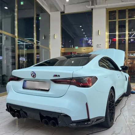 역대급 색상으로 변신한 BMW M4 여름 딱 대, 광주 랩핑 광주 A1 / 광주 서구 치평동