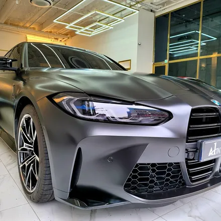 광주 랩핑 / BMW - G80 M3 전체랩핑/ 랩핑/ 전체랩핑/ 부분랩핑/ 데칼/ 크롬죽이기/ 루프스킨/ 광주전체랩핑/ 광주데칼/ BMW/ M3 / 광주 서구 치평동